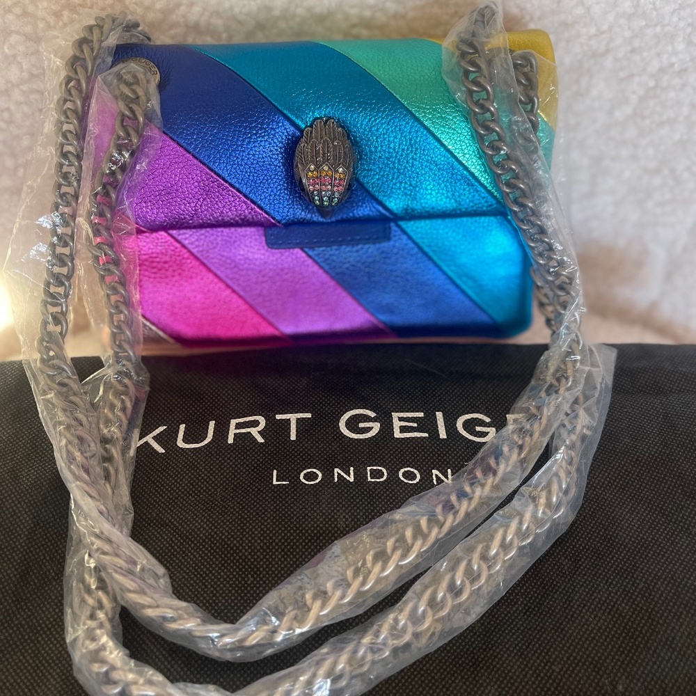 Kurt Geiger London Mini Kensington Rainbow-Hued